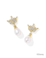 Disney | Kendra Scott Princess Crown Gold Drop Earrings