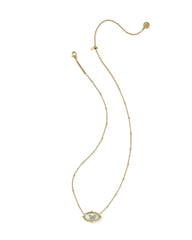 Dolly Parton x Kendra Scott Elisa Butterfly Vintage Gold Short Pendant Necklace