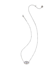 Dolly Parton x Kendra Scott Elisa Butterfly Vintage Silver Short Pendant Necklace