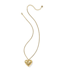 Dolly Parton x Kendra Scott Vintage Gold Locket Long Pendant Necklace