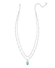 Wrangler® x Yellow Rose by Kendra Scott Elisa Vintage Silver Multi Strand Necklace