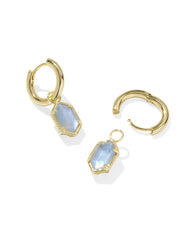 Hallie Gold Huggie Earrings
