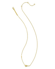 Inline Guitar Pendant Necklace in 18k Gold Vermeil