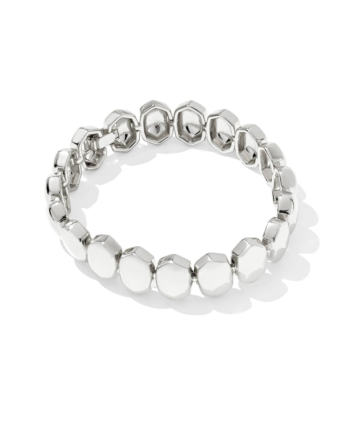 Kaitlin Silver Chain Bracelet