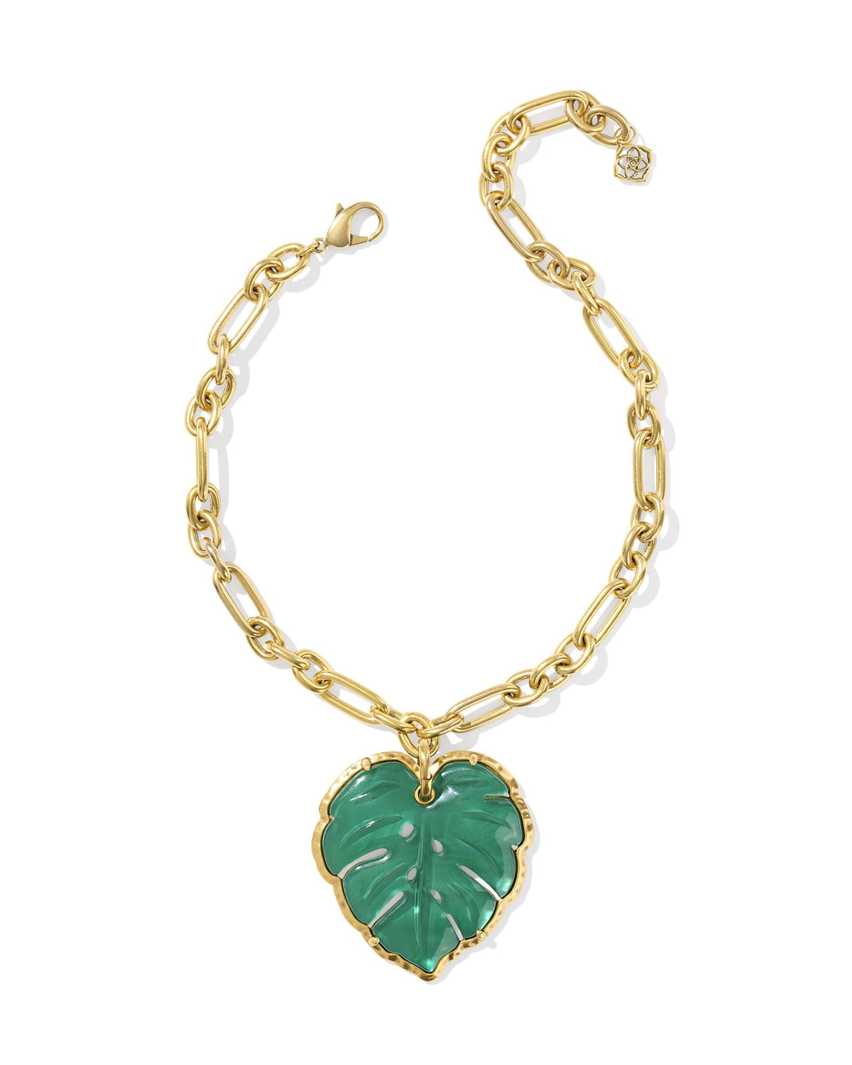 Kayla Vintage Gold Statement Necklace