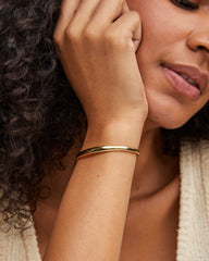 Keeley Cuff Bracelet in 18k Gold Vermeil