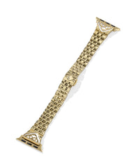 Kiera Gold Tone Stainless Steel 5 Link Watch Band