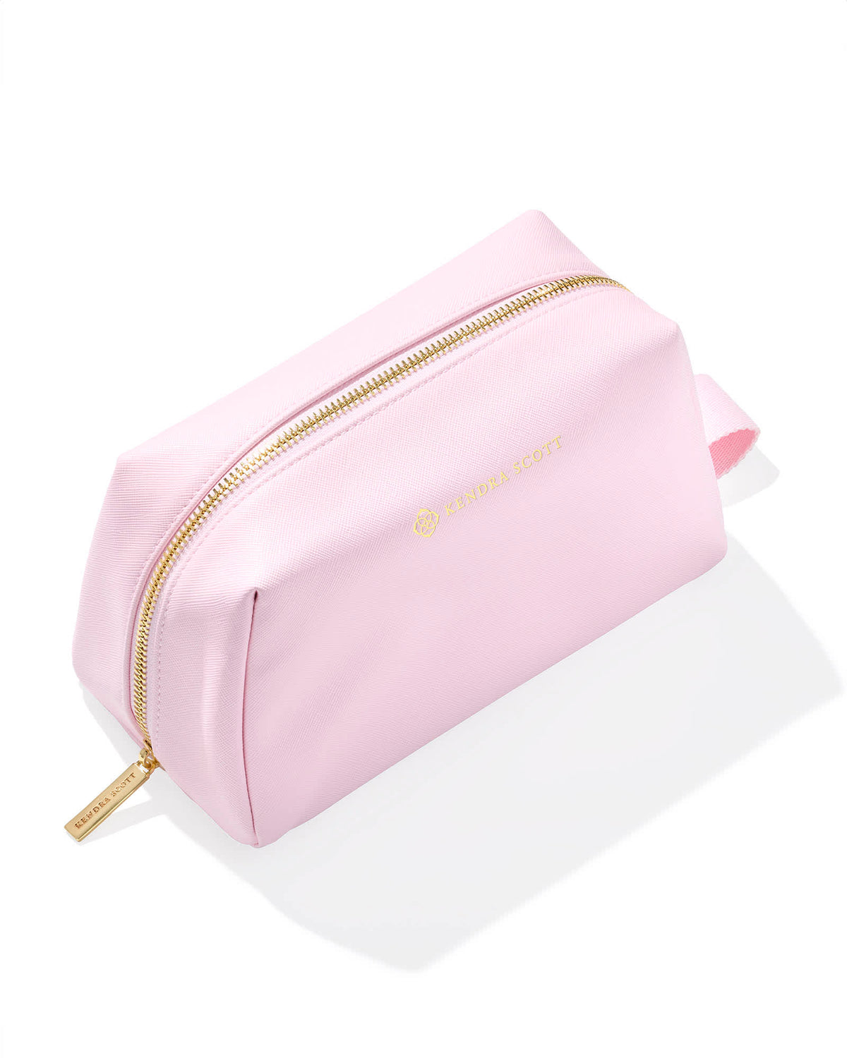 Large Cosmetic Zip Case in Pink