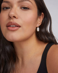 0.78 ct Lee Earrings in Pave Diamond and 14k Yellow Gold