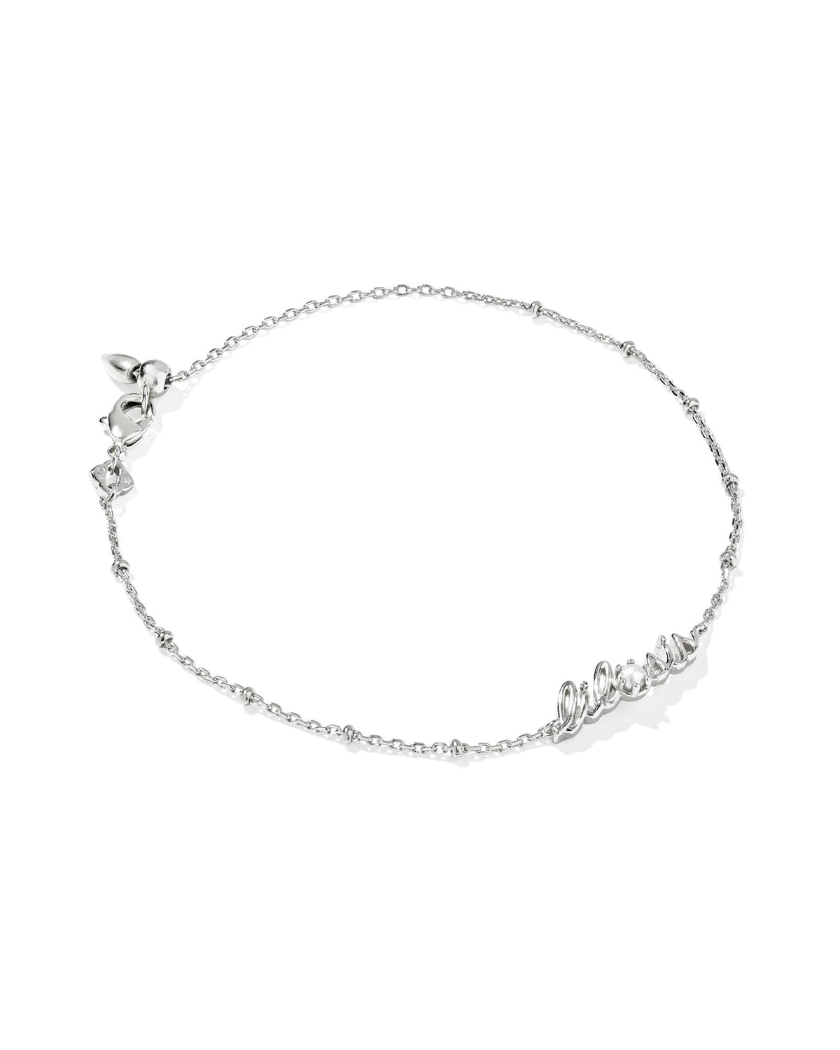 Lil Sis Silver Delicate Chain Bracelet
