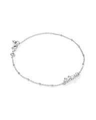 Lil Sis Silver Delicate Chain Bracelet