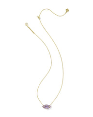 Lindy Rae Elisa Gold Short Pendant Necklace