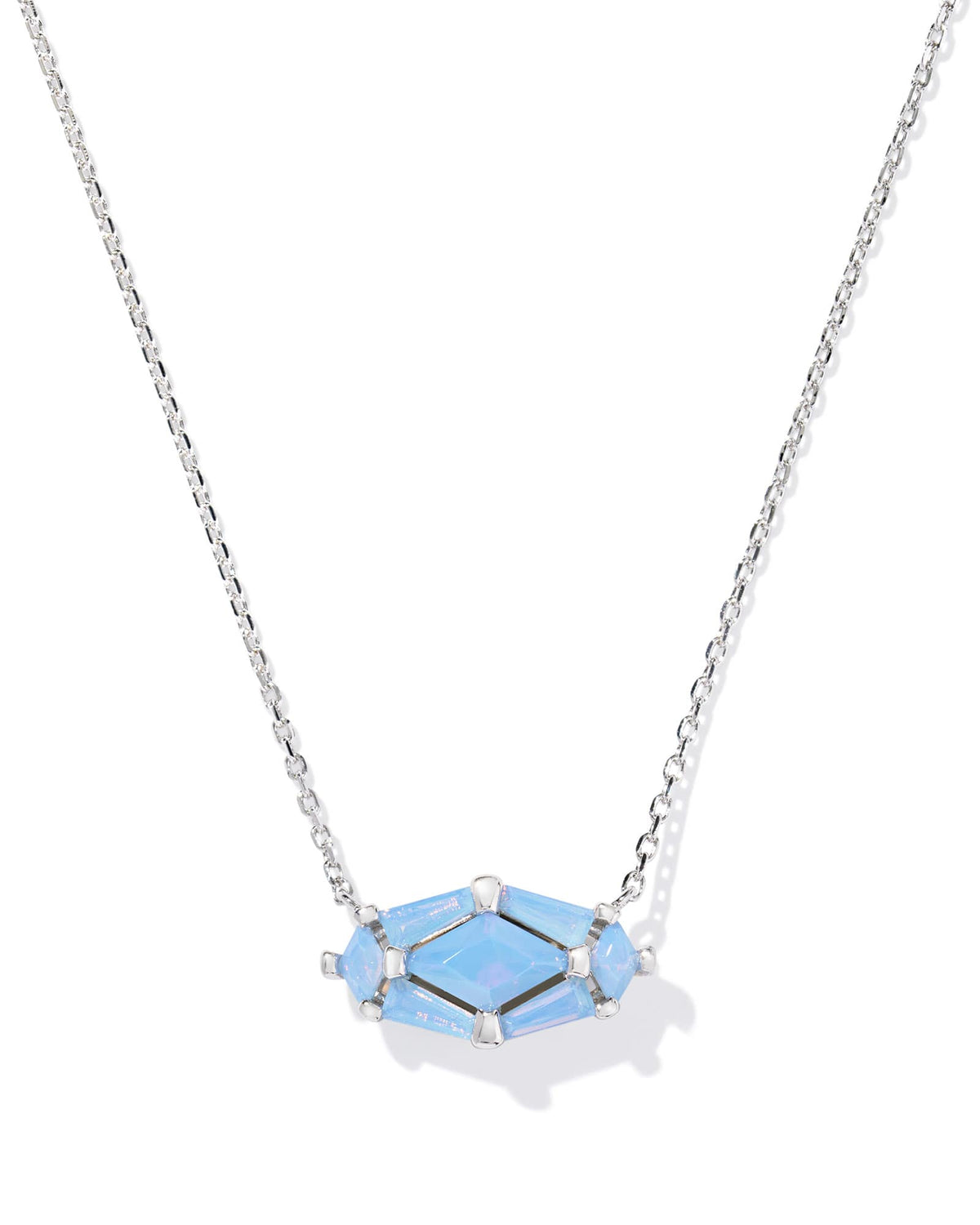 Lindy Rae Elisa Silver Short Pendant Necklace