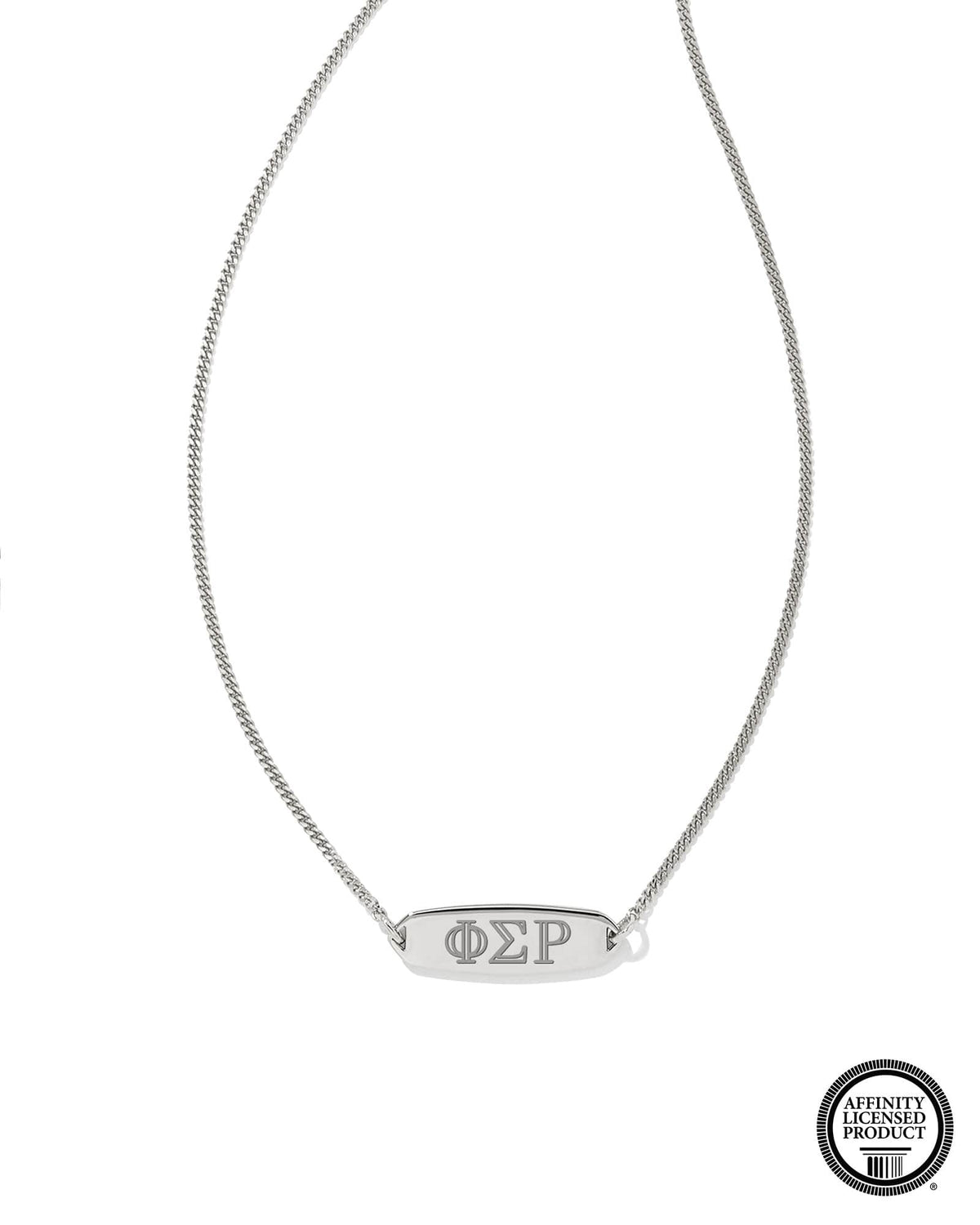 Phi Sigma Rho Pendant Necklace in Sterling Silver