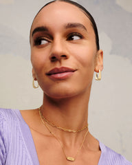 Delta Sigma Theta Pendant Necklace in 18k Gold Vermeil