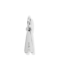 Metal Letter A Sterling Silver Charm
