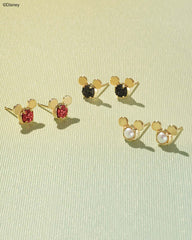 Disney | Kendra Scott Gold Mickey Mouse Stud Earrings in Freshwater Cultured Pearl