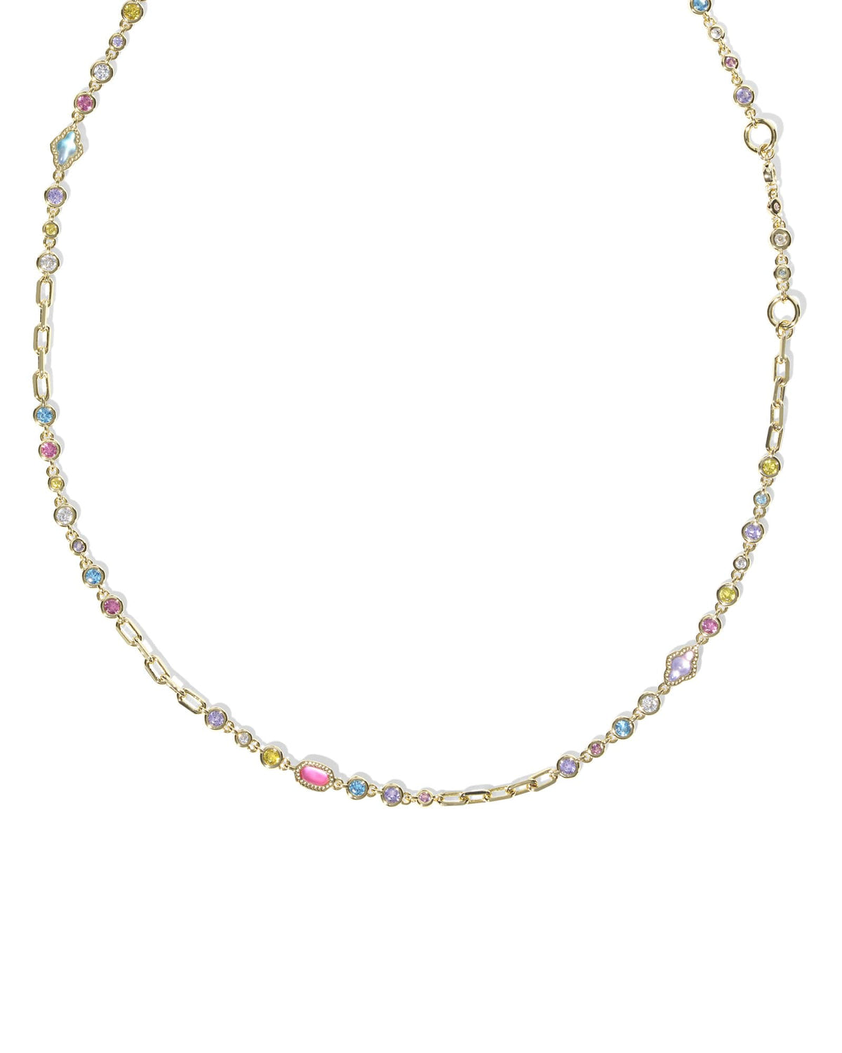 Mini Elisa and Abbie Gold Convertible Strand Necklace