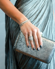 14k White Gold Tennis Bracelet in White Diamond