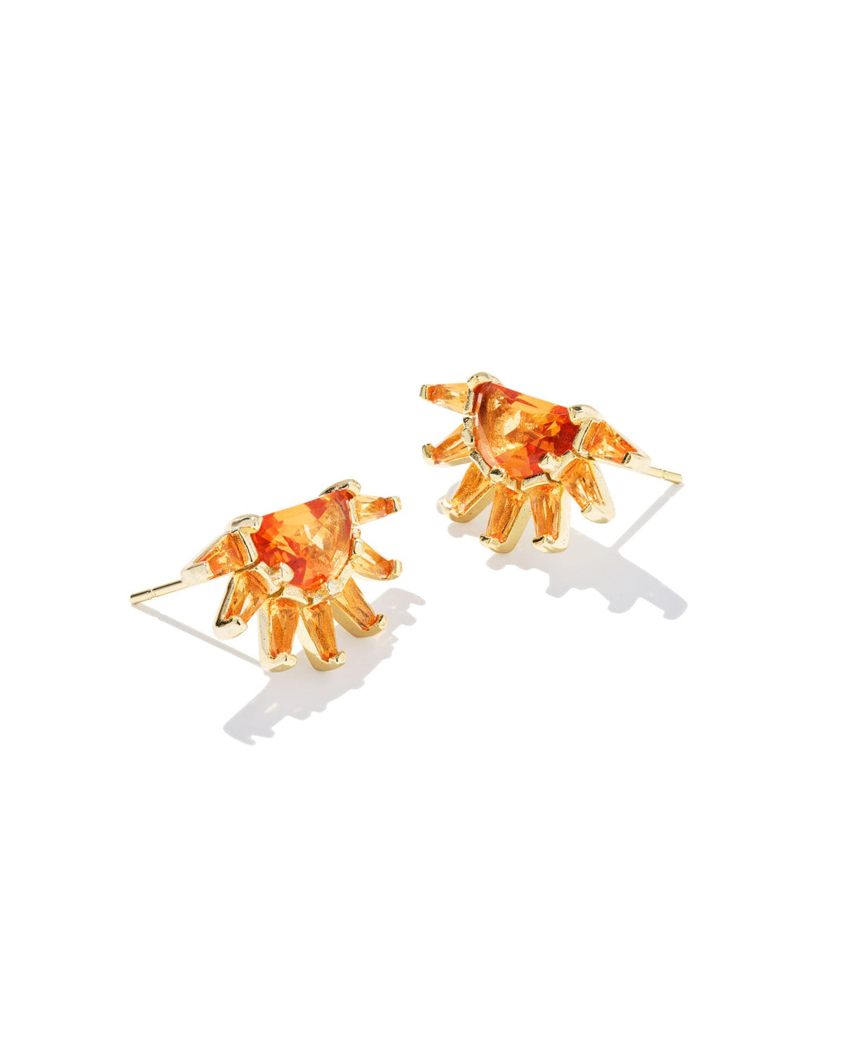 Samantha Sun Gold Stud Earrings