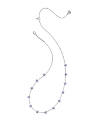 Sierra Silver Star Crystal Strand Necklace