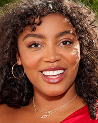 Small Abbie 14k Yellow Gold Pendant Necklace in White Diamond