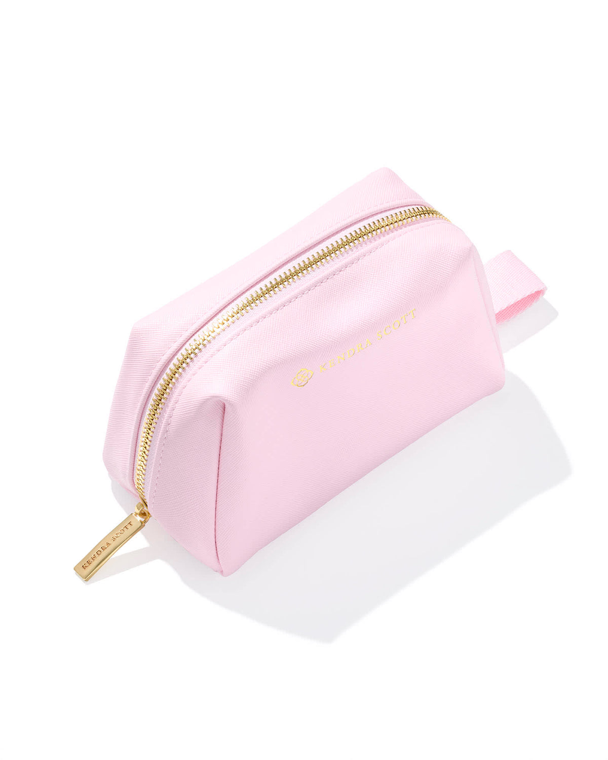 Small Cosmetic Zip Case in Pink