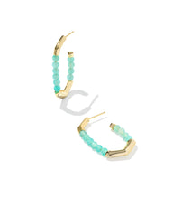 Sylvia Gold Hoop Earrings