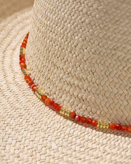 Sylvia Gold Strand Hat Band