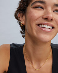 Y'all Pendant Necklace in 18k Gold Vermeil