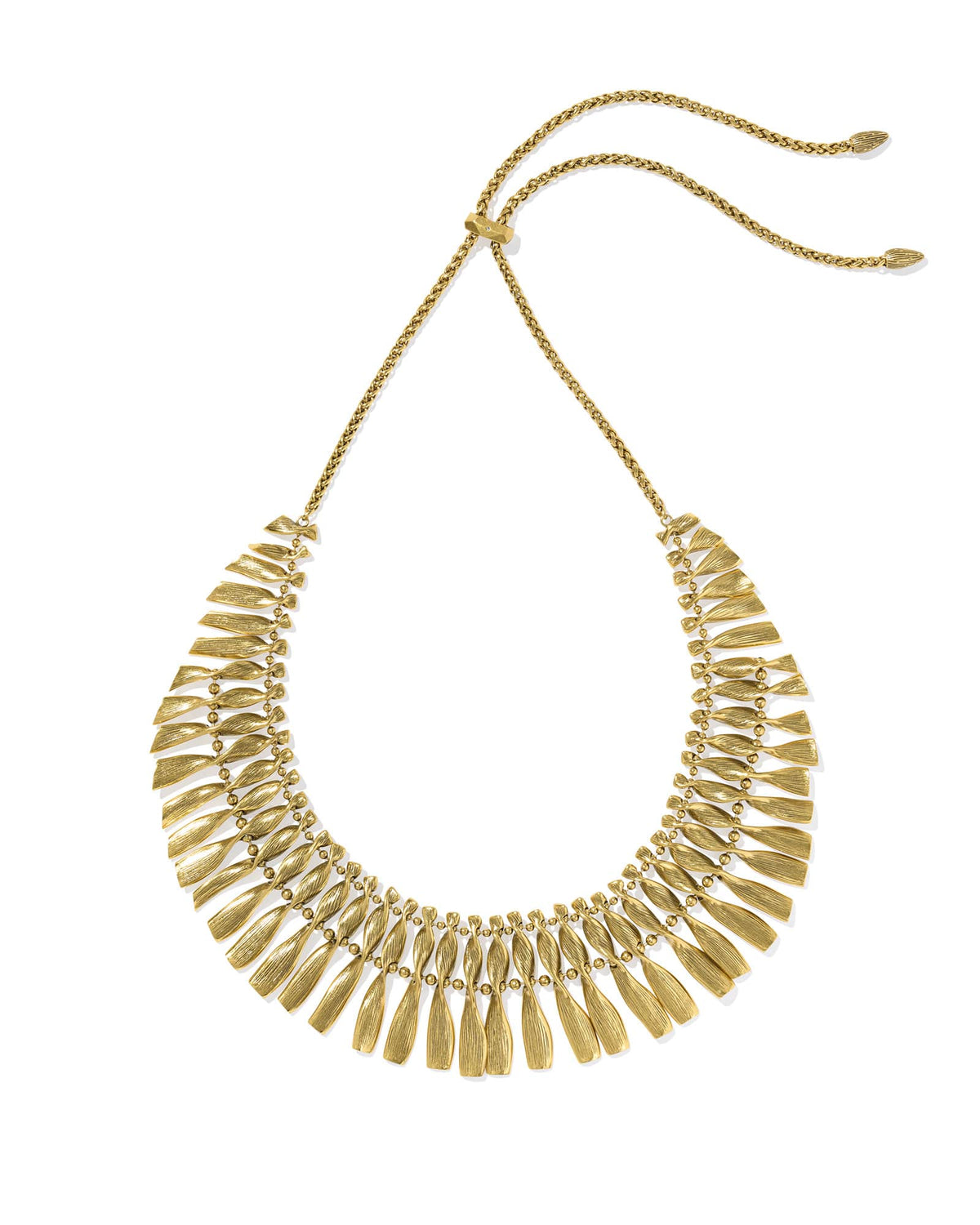 Zahara Vintage Gold Statement Necklace