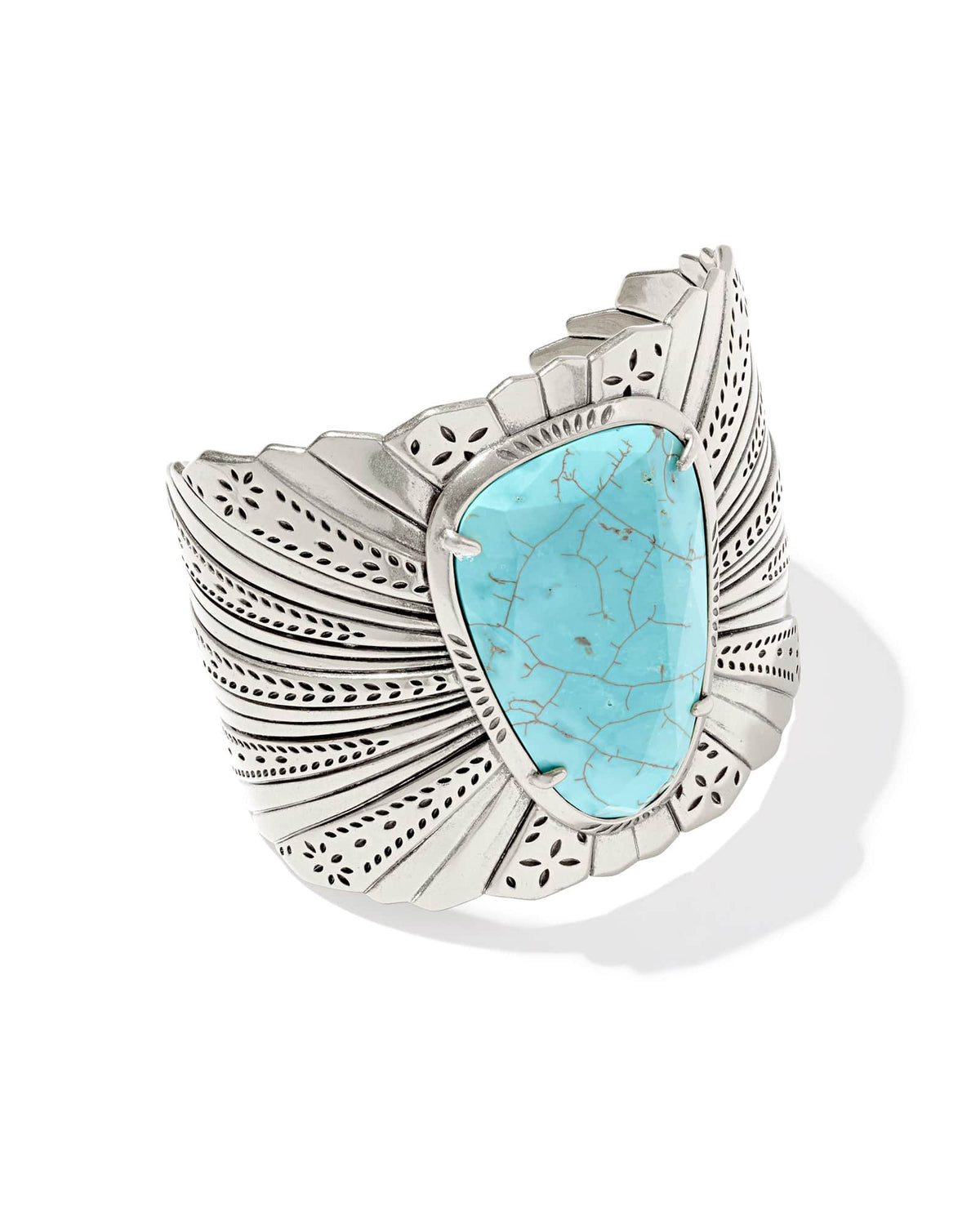 Starla Vintage Silver Cuff Bracelet