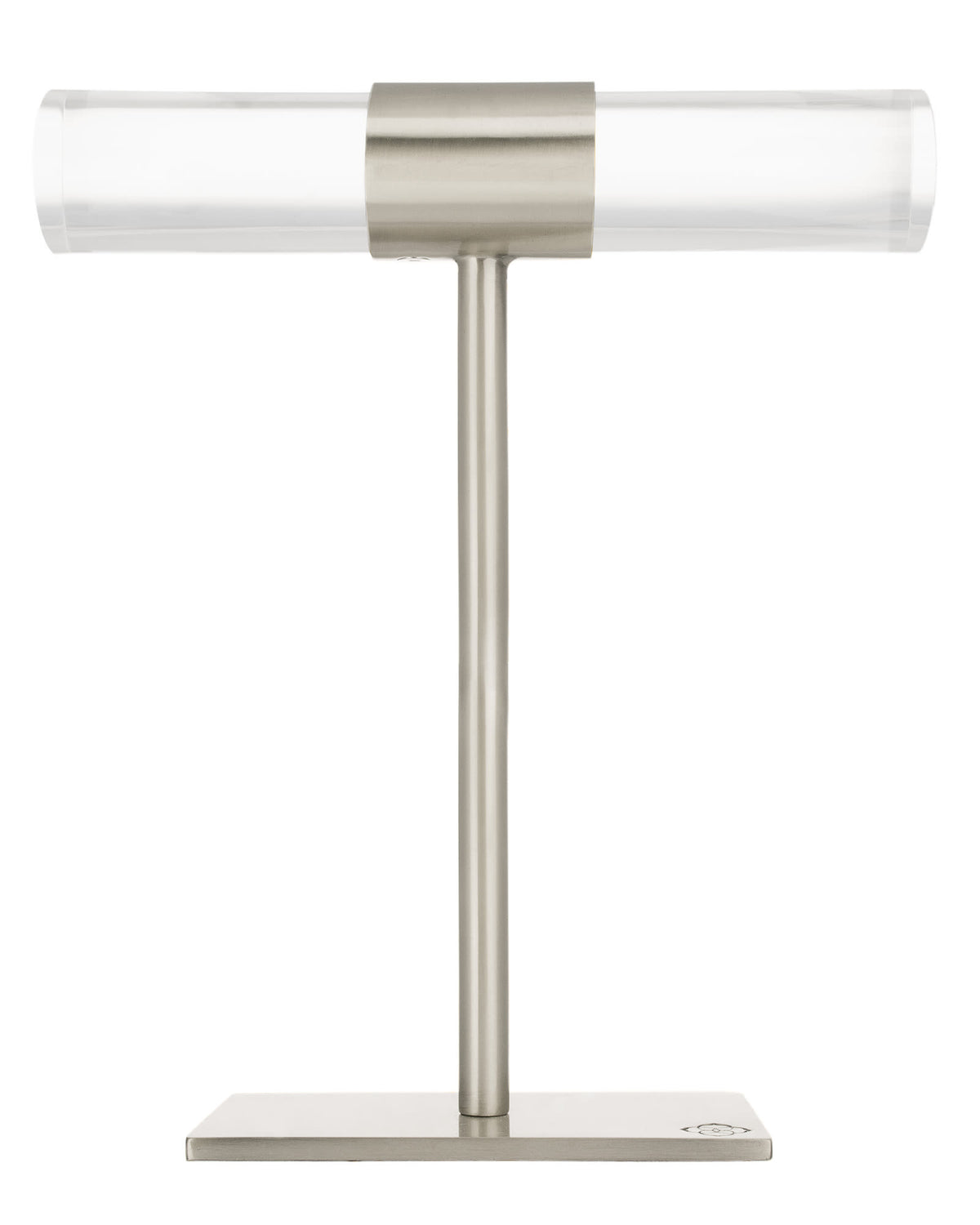 Large T-Bar Jewelry Stand in Antique Silver