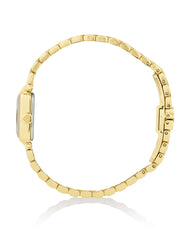 Adela Gold Tone Stainless Steel Watch in Ivory Mother-of-Pearl