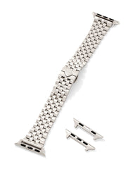 Alex 5 Link Watch Band in Silver Stainless Steel