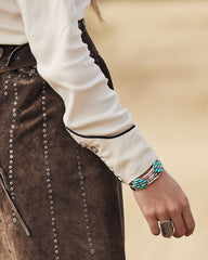 Boone Small Cocktail Ring in Vintage Silver