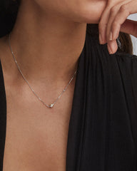 Cathleen 14k White Gold Pendant Necklace Freshwater Cultured Pearl