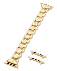 Davis Watch Band in Gold Tone Stainless Steel