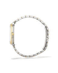 Elle Two Tone Stainless Steel Watch in Ivory Mother-of-Pearl