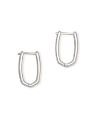 Ellen Huggie Earrings in Sterling Silver