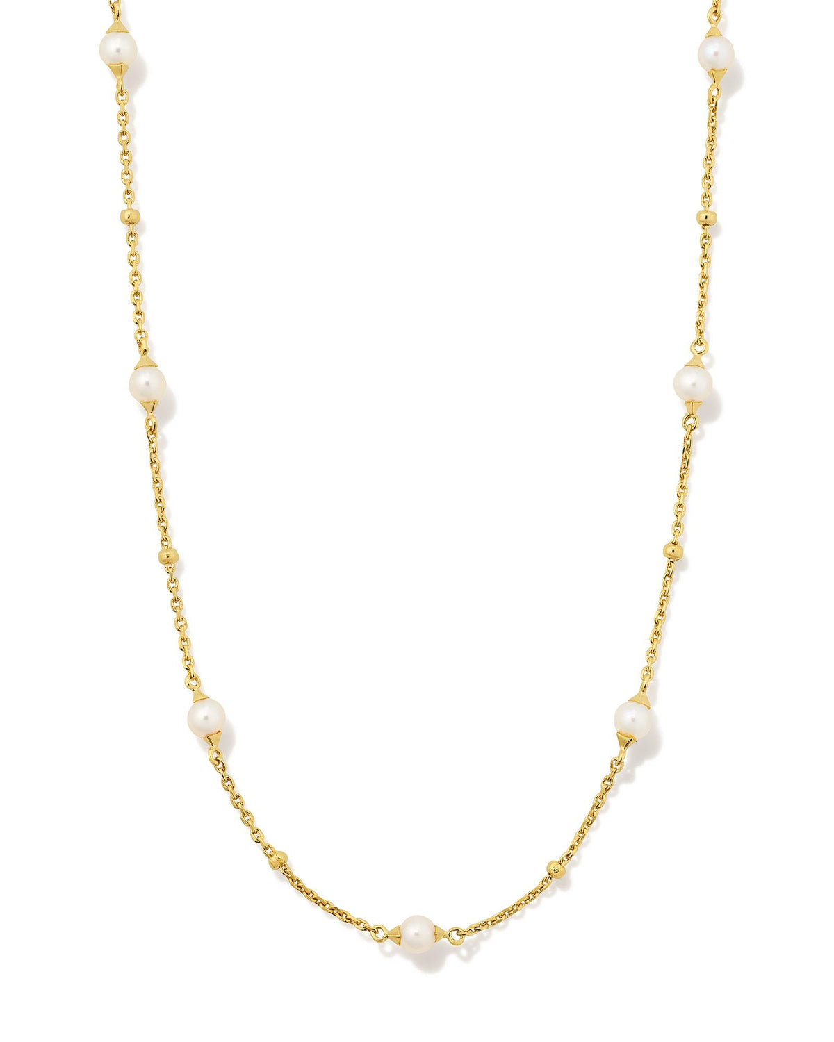 Emmaline 18k Gold Vermeil Strand Necklace in Freshwater Cultured Pearl