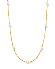 Emmaline 18k Gold Vermeil Strand Necklace in Freshwater Cultured Pearl