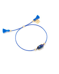 Everlyne Navy Cord Friendship Bracelet in Navy Abalone