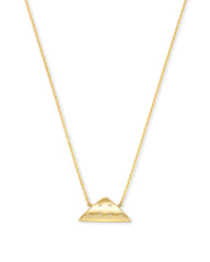 Folds Of Honor 14k Gold Pendant Necklace in White Diamond
