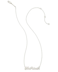 Fort Worth Pendant Necklace in Sterling Silver