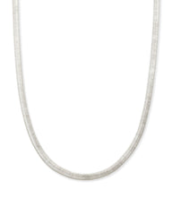 Kassie Chain Necklace in Silver