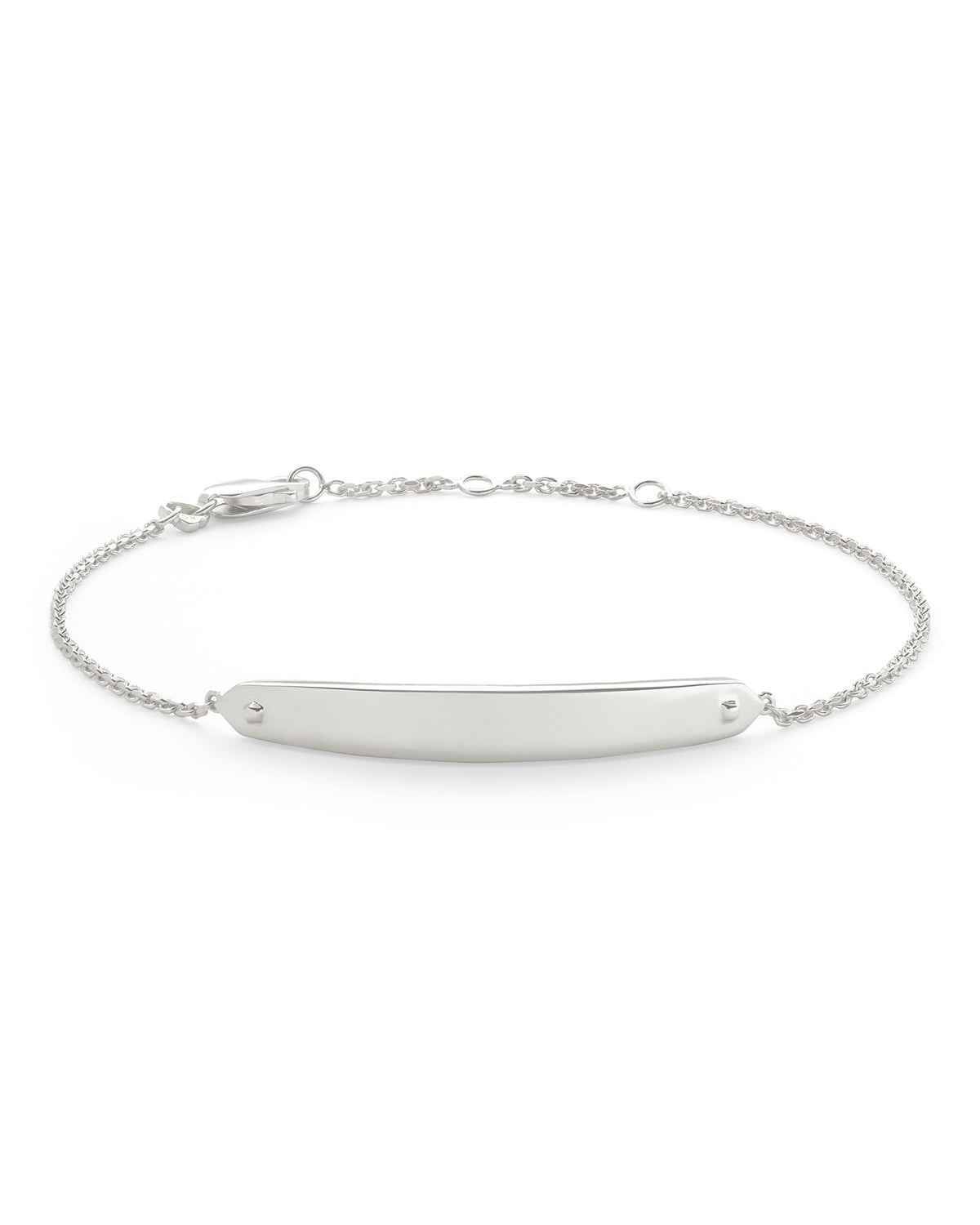 Mattie Bar Delicate Bracelet in Sterling Silver