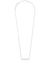 Mattie Bar Pendant Necklace in Sterling Silver