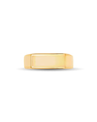 Hudson Signet Ring in 18k Gold Vermeil