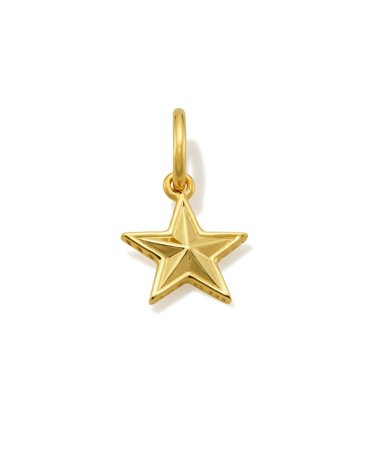 Small Star Charm in 18k Gold Vermeil